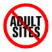 NO ADULT SITES LOGO